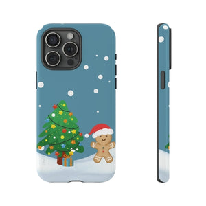 Gingerbread Man Christmas Tough Cases - Stereotech