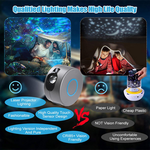 Galaxy Starry Sky Rotating Projector - Stereotech