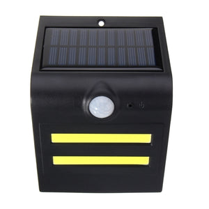 Solar Power COB LED Motion Sensor Wall Ligh - Stereotech