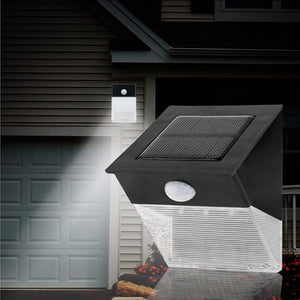 Solar 12 LED PIR Motion Sensor Wall Light - Stereotech