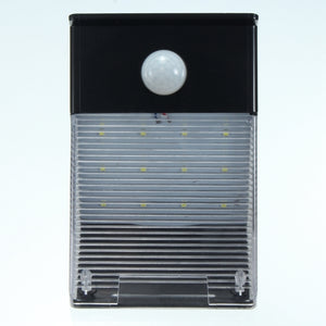 Solar 12 LED PIR Motion Sensor Wall Light - Stereotech