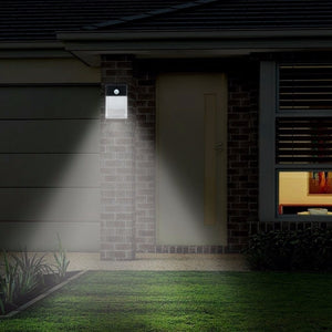 Solar 12 LED PIR Motion Sensor Wall Light - Stereotech