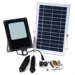 Solar Powered 120 LED Flood Light - Stereotech