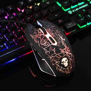 2400DPI LED Gaming Mouse & Keyboard - Stereotech