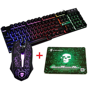 2400DPI LED Gaming Mouse & Keyboard - Stereotech