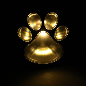 Solar Power LED Dog Paw Print Light - Stereotech