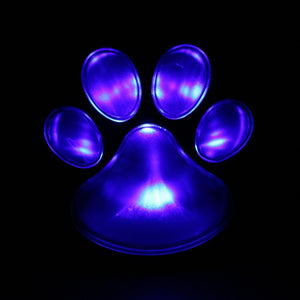 Solar Power LED Dog Paw Print Light - Stereotech