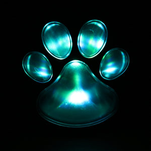 Solar Power LED Dog Paw Print Light - Stereotech