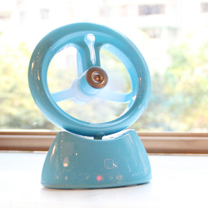 Home Mini Portable 2-in-1 Rechargeable Humidifier Fan