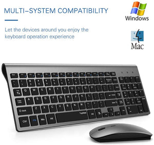 Wireless Keyboard And Ergonomic Mouse Set - Stereotech