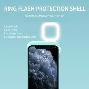 iPhone 12 Selfie Ring Light Phone Case