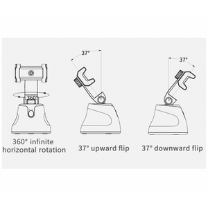 Revolving Follow Me Auto Selfie Holder - Stereotech