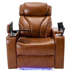 Power Motion Recliner Electric Power Recliner with USB Charging Port,