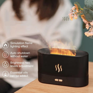 USB Fire Essential Oil Aroma Diffuser - Stereotech