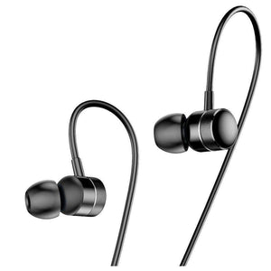 Knurling Oblique In-Ear Style Wired Earphone - Stereotech