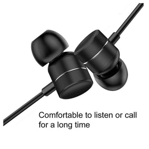 Knurling Oblique In-Ear Style Wired Earphone - Stereotech