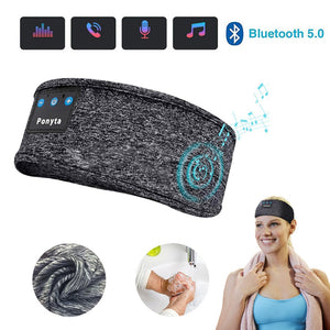 Wireless Bluetooth Sleeping Headphones Sports Headband Eye Mask