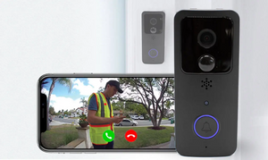 Door Ringer Intelligent Video Doorbell with Battery and Charger - Stereotech