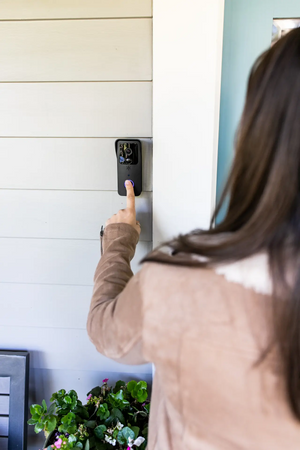 Door Ringer Intelligent Video Doorbell with Battery and Charger - Stereotech