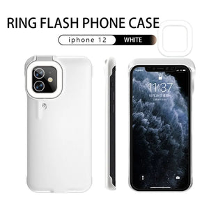 iPhone 12 Selfie Ring Light Phone Case