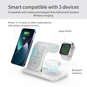 15w Fast Wireless Charger Stand For Iphone - Stereotech