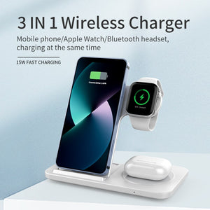 15w Fast Wireless Charger Stand For Iphone - Stereotech