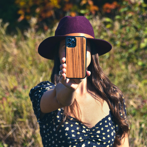 iPhone 12 And iPhone 12 Pro Zebra Wood Case - Stereotech