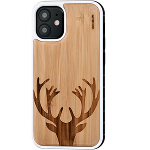 iPhone 12 Mini Deer Wood Case - Stereotech