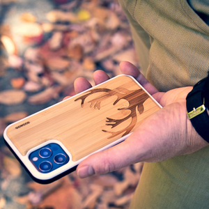 iPhone 12 Mini Deer Wood Case - Stereotech