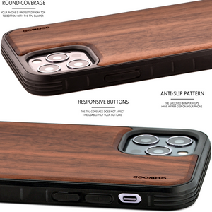 iPhone 12 Mini Wood Case - Stereotech