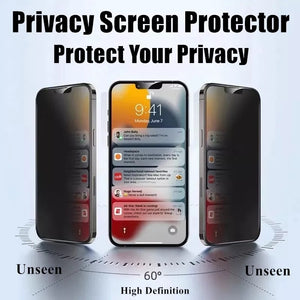 3pcs Privacy Screen Protector For Iphone - Stereotech