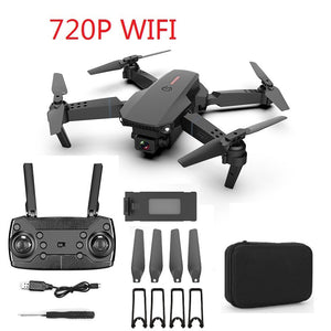 Color: Black 720P - Folding high-definition aerial quadcopter