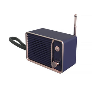 DW01 Audio Mobile Phone Portable Rechargeable Mini Retro Bluetooth Speaker Radio Cute Outdoor Mini Speakers Travel Music Player