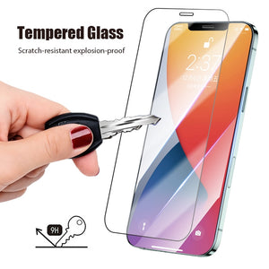 4PCS Tempered Glass Protector for iPhone - Stereotech