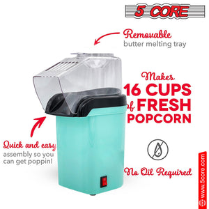 5Core Hot Air Popcorn Machine