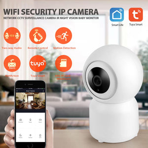 Wireless Security Smart Indoor Surveillance Camera HD - Stereotech