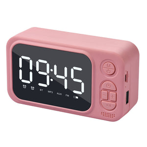 Wireless Alarm Clock Bluetooth Speaker