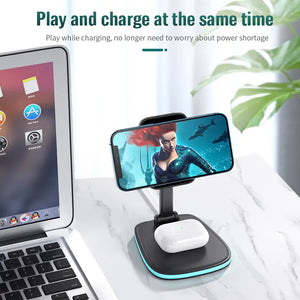 TriMag Folding Wireless Charger - Stereotech