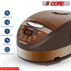 Electric 5 Core Asian Rice Cooker - Stereotech