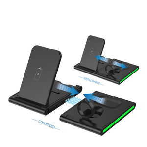 Magnetic Power Wireless Charging Station - Stereotech