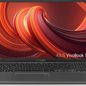 Vivobook 15 Thin and Light Laptop, 15.6” FHD Display, Intel I3-1005G1 CPU, 8GB RAM, 128GB SSD, Backlit Keyboard, Fingerprint, Windows 10 Home in S Mode, Slate Gray, F512JA-AS34