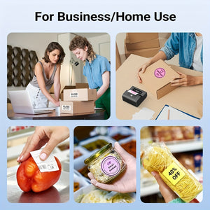 Phomemo M221 Wireless Label Printer - Versatile Barcode & Logo Printing for Phones, PCs | Ideal for Home, Office, Retail, Small Businesses