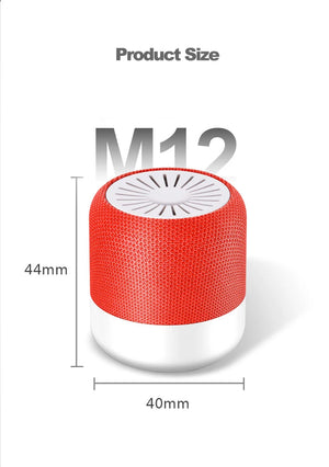 New Mini High Quality Speaker Bluetooth Audio Fashion Portable Wireless TWS Outdoor Sound Column Music Center Super Bass Subwoof