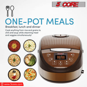 Electric 5 Core Asian Rice Cooker - Stereotech