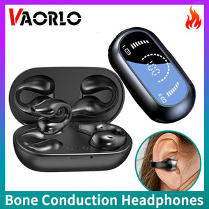 【VIP】Ear-Clip HiFi Wireless Headphone Sport Game Music Open TWS Bluetooth 5.2 Earphone Comfortable To Wear Touch Control Headset