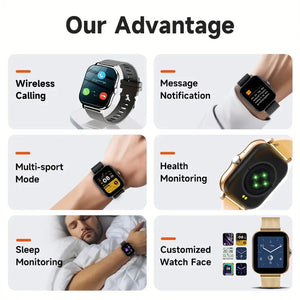 Fitness Tracker Bluetooth Smart Watch