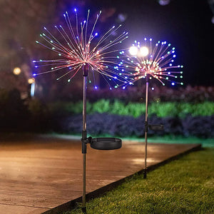 Outdoor Solar Fireworks Lights - Stereotech