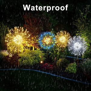 Outdoor Solar Fireworks Lights - Stereotech