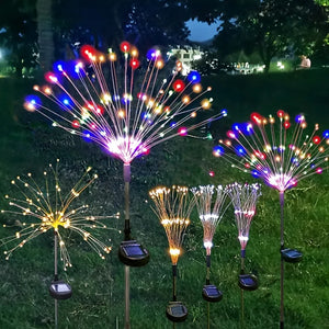 Outdoor Solar Fireworks Lights - Stereotech