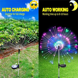 Outdoor Solar Fireworks Lights - Stereotech